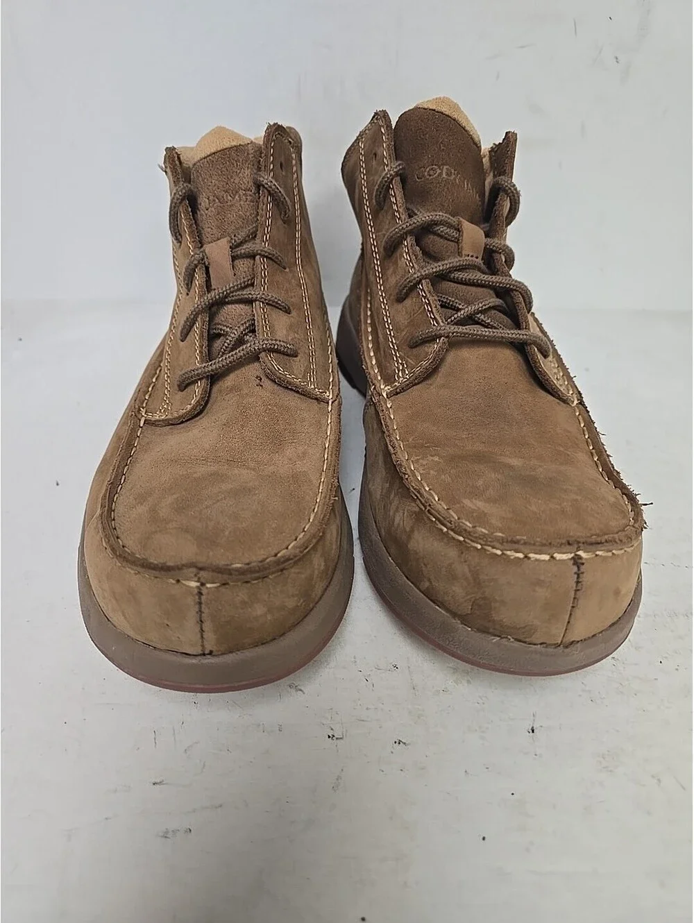 Cody James Men's Casual Driver Composite Toe Work Shoe Brown Size 9.5D